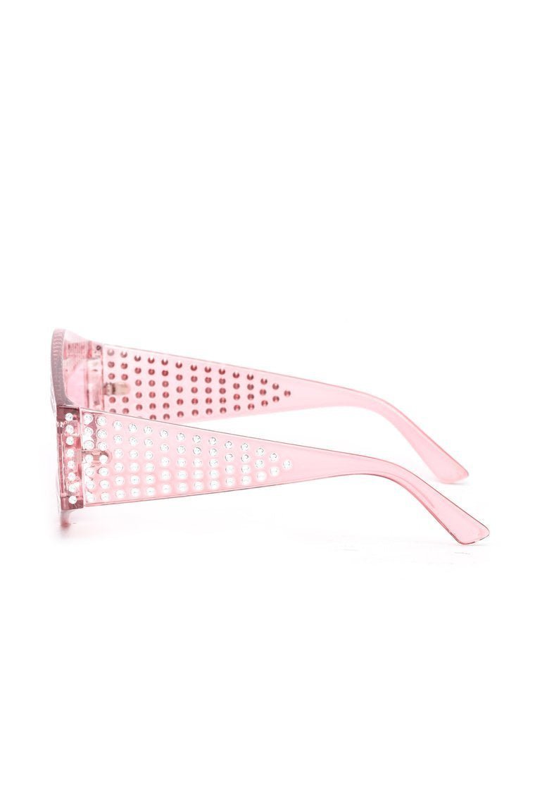 Team Glam Sunglasses - Pink Crystal - jameswhite001