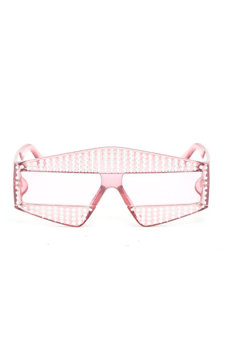 Team Glam Sunglasses - Pink Crystal - jameswhite001