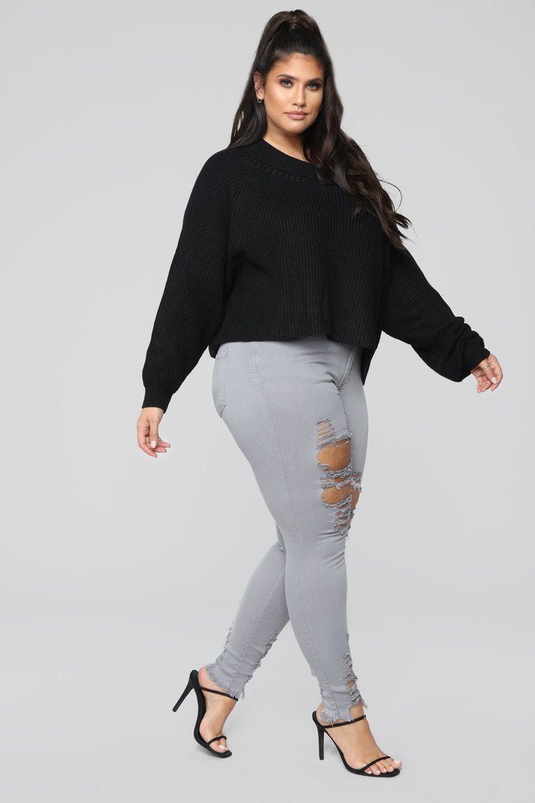 Tell Your Boy Bye Jeans - Grey - jameswhite001