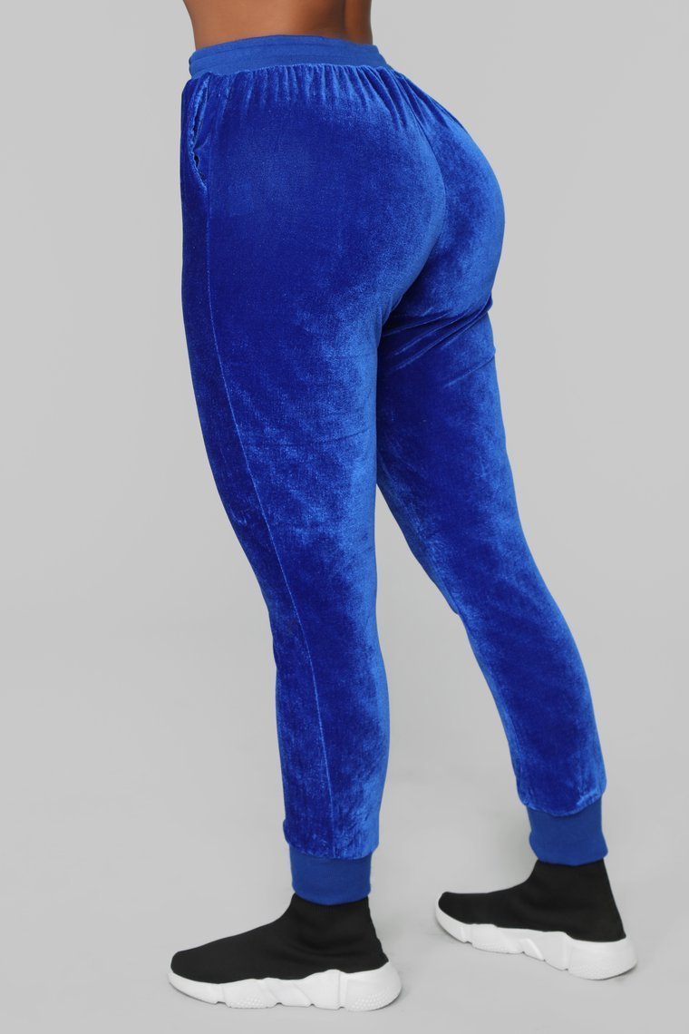 The OG Velvet Lounge Set - Royal Blue - jameswhite001