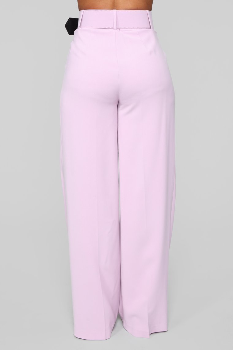 There's A Twist To It Pant Set - Lavender - jameswhite001