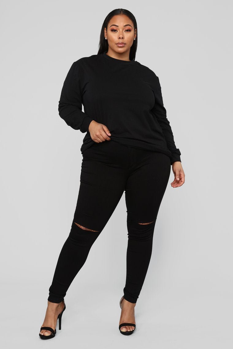 Tokyo Girl Top - Black - jameswhite001