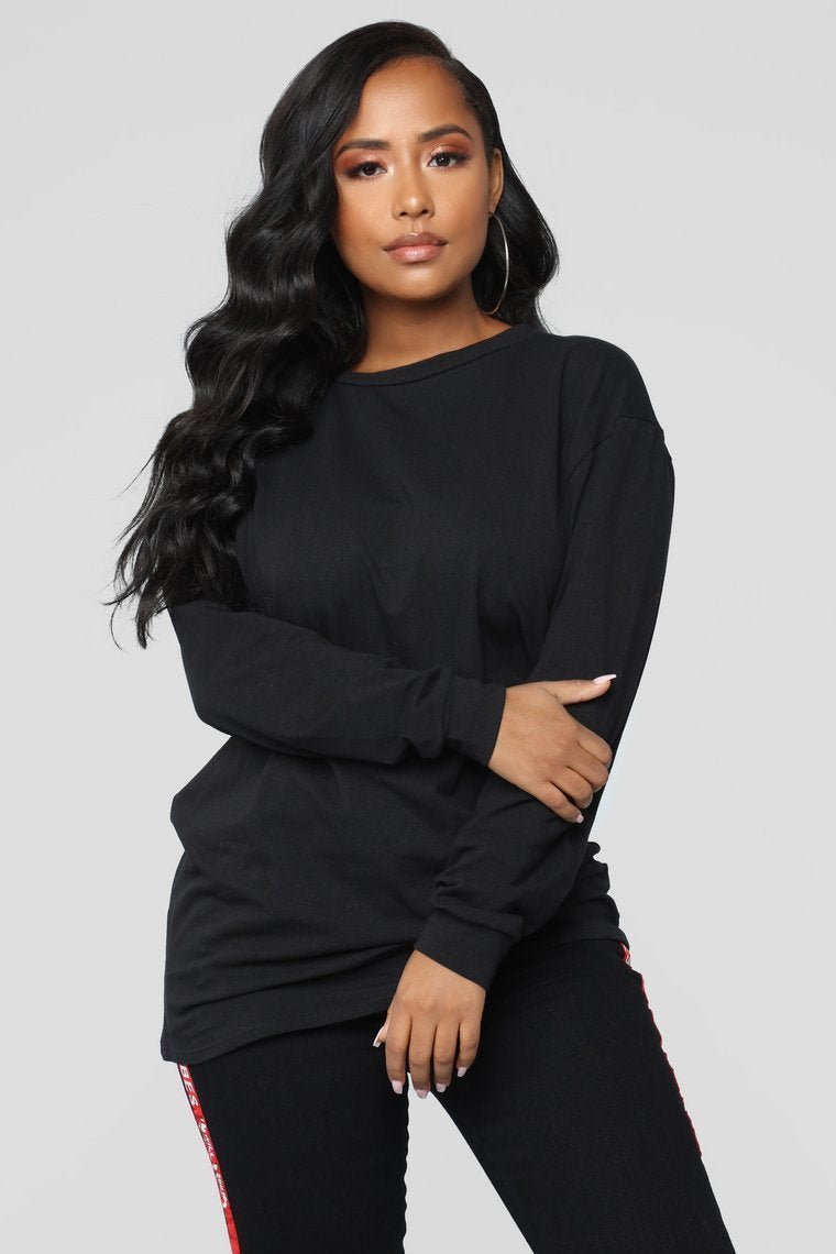 Tokyo Girl Top - Black - jameswhite001