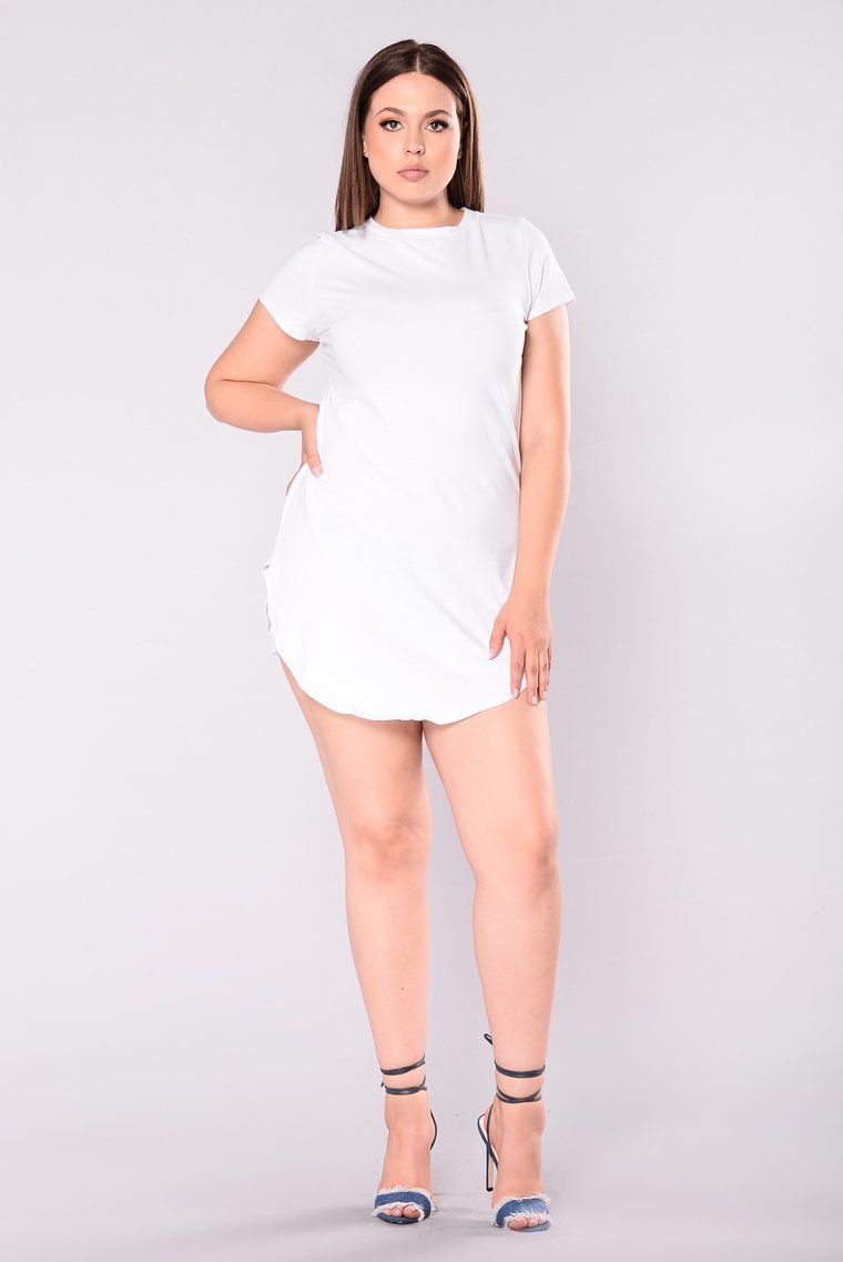 Tori Tunic - White - jameswhite001