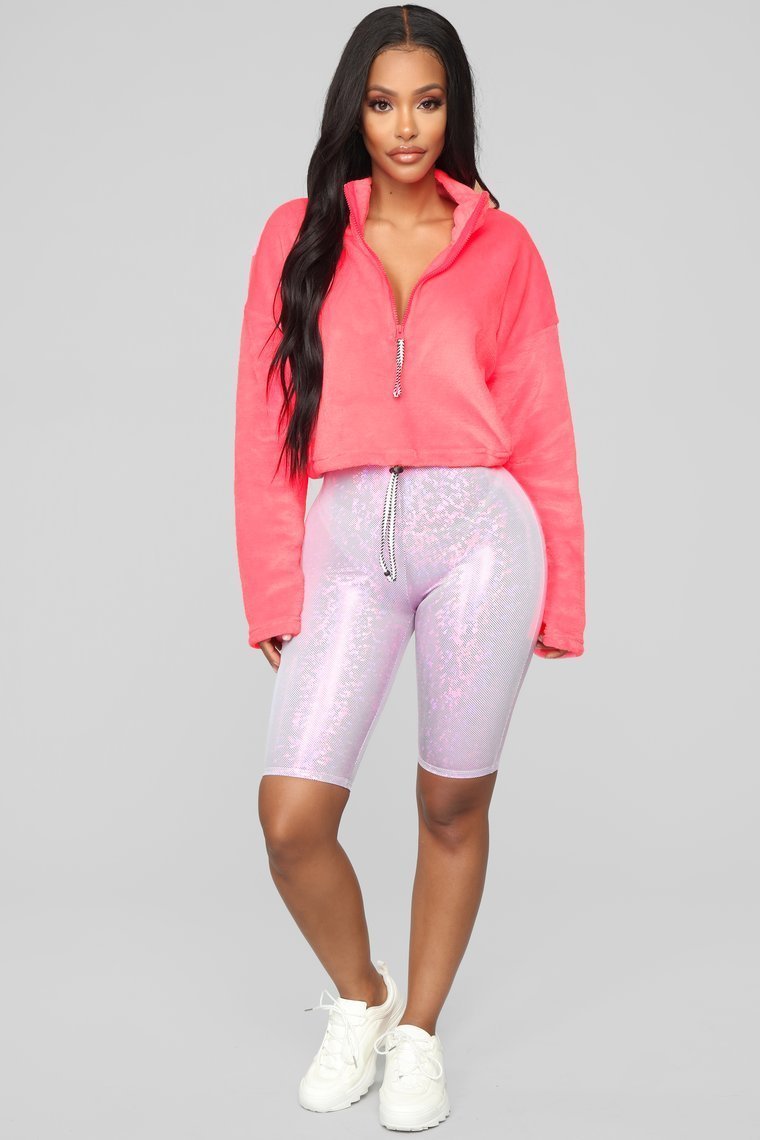 True Colors Biker Shorts - Pink - jameswhite001