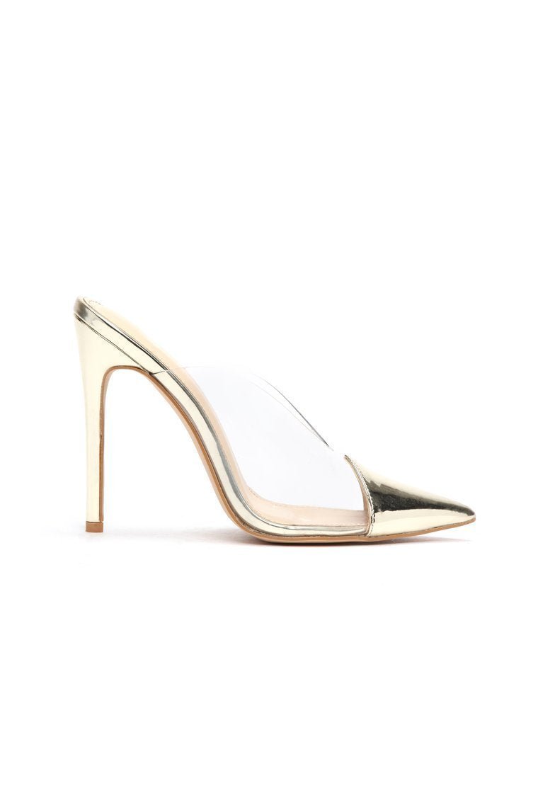 What A Show Off Pump - Gold - jameswhite001