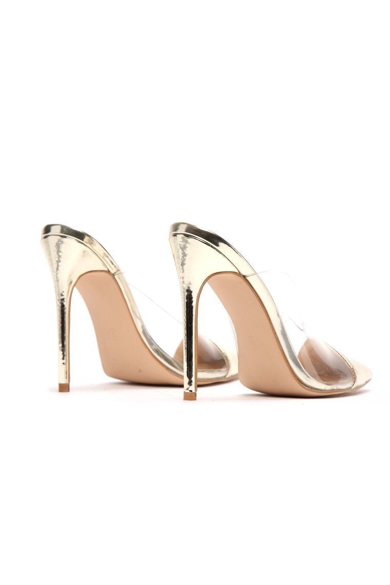 What A Show Off Pump - Gold - jameswhite001
