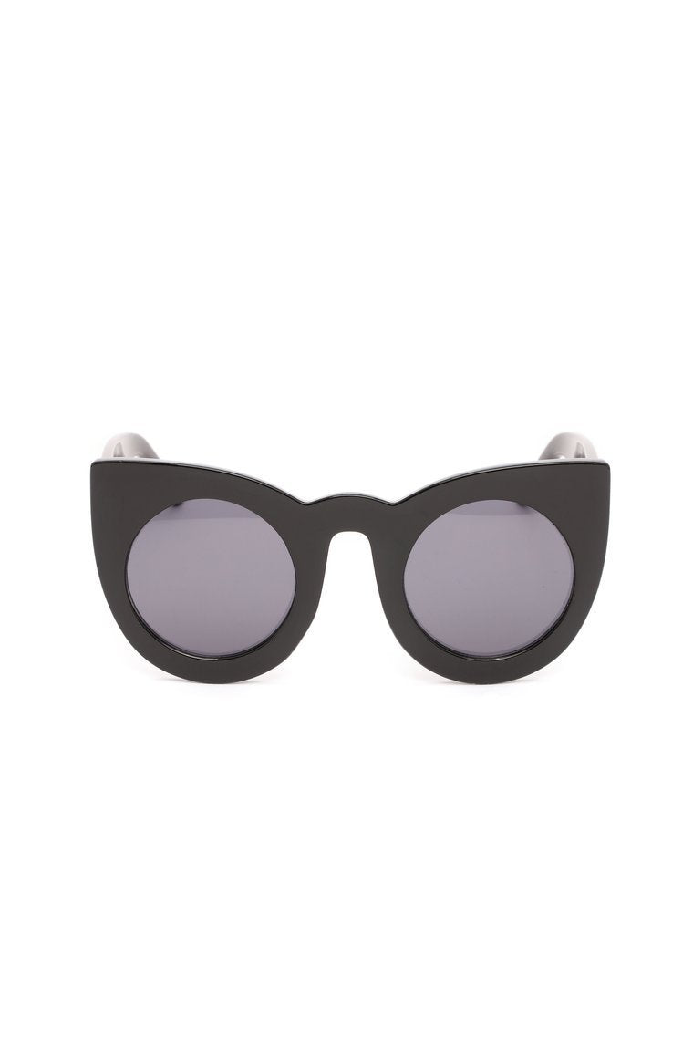Why So Catty Sunglasses - Black - jameswhite001
