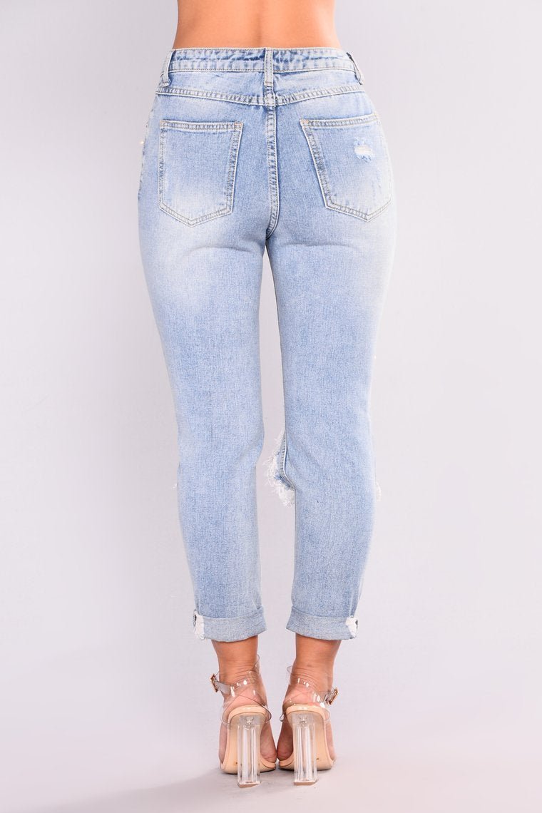 Your Escape Boyfriend Jeans - Light - jameswhite001