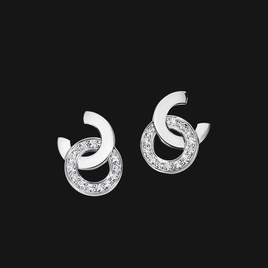 18k Interlinked Earrings - jameswhite001