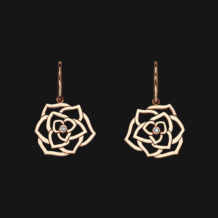 18k Wire Bloom Earrings - jameswhite001