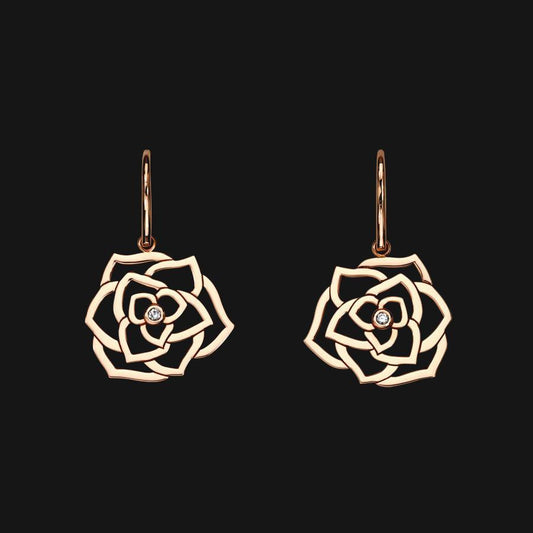 18k Wire Bloom Earrings - jameswhite001