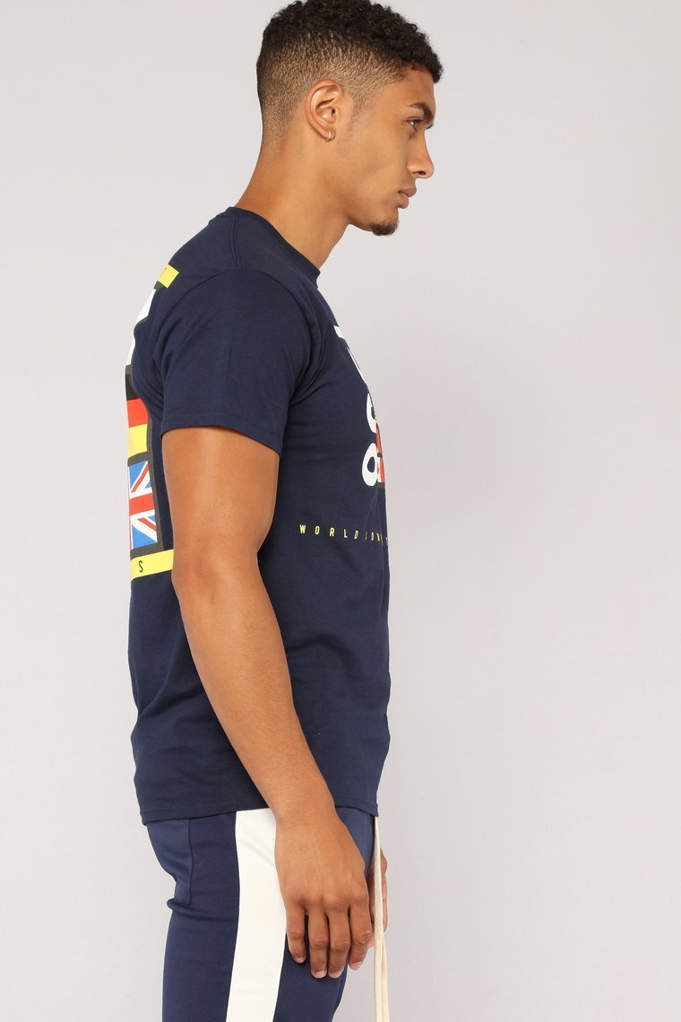 1998 Short Sleeve Tee - Navy - jameswhite001
