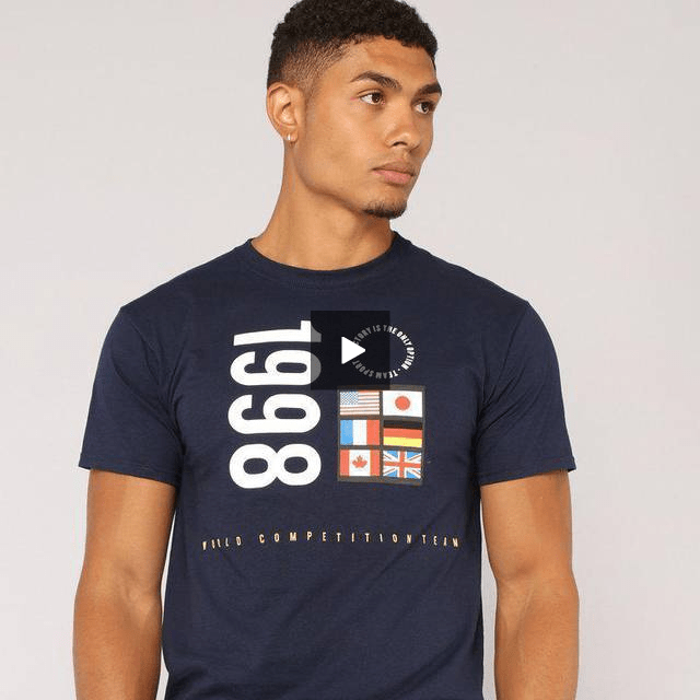 1998 Short Sleeve Tee - Navy - jameswhite001