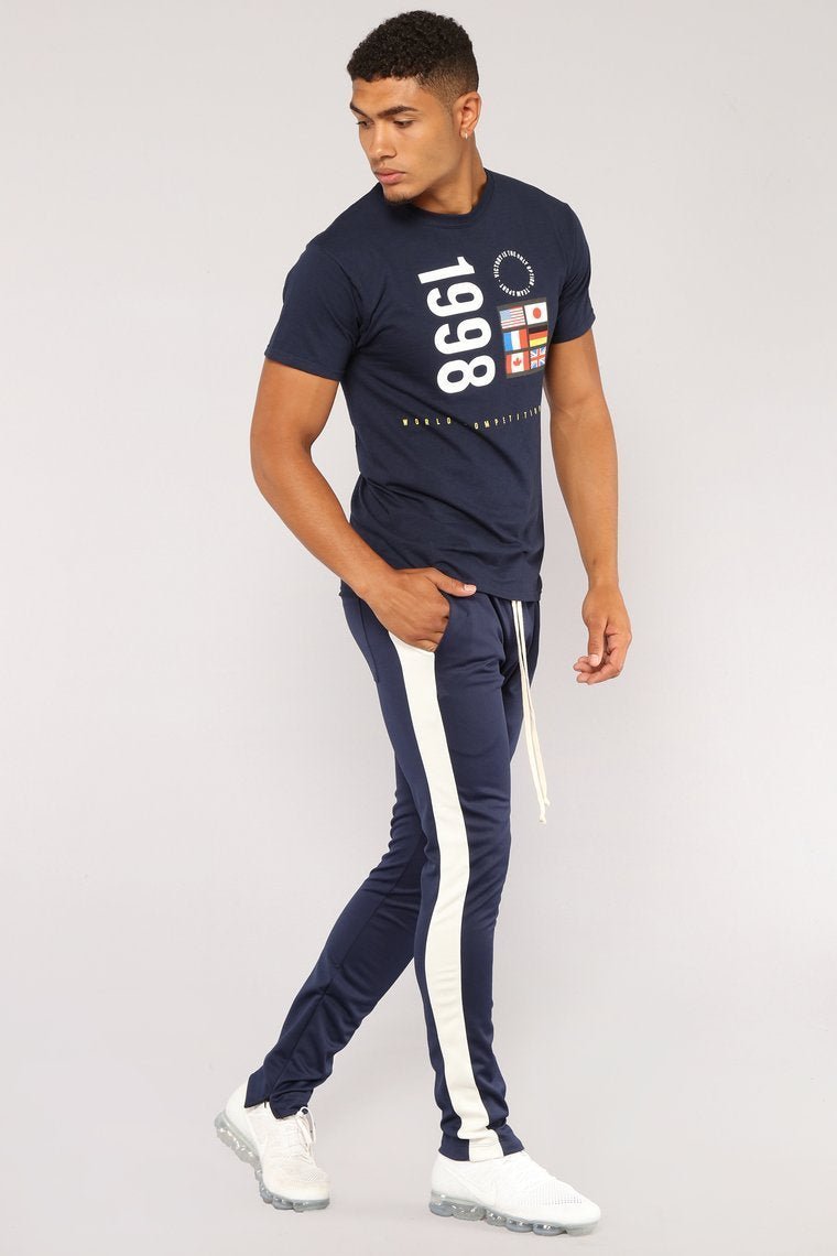 1998 Short Sleeve Tee - Navy - jameswhite001