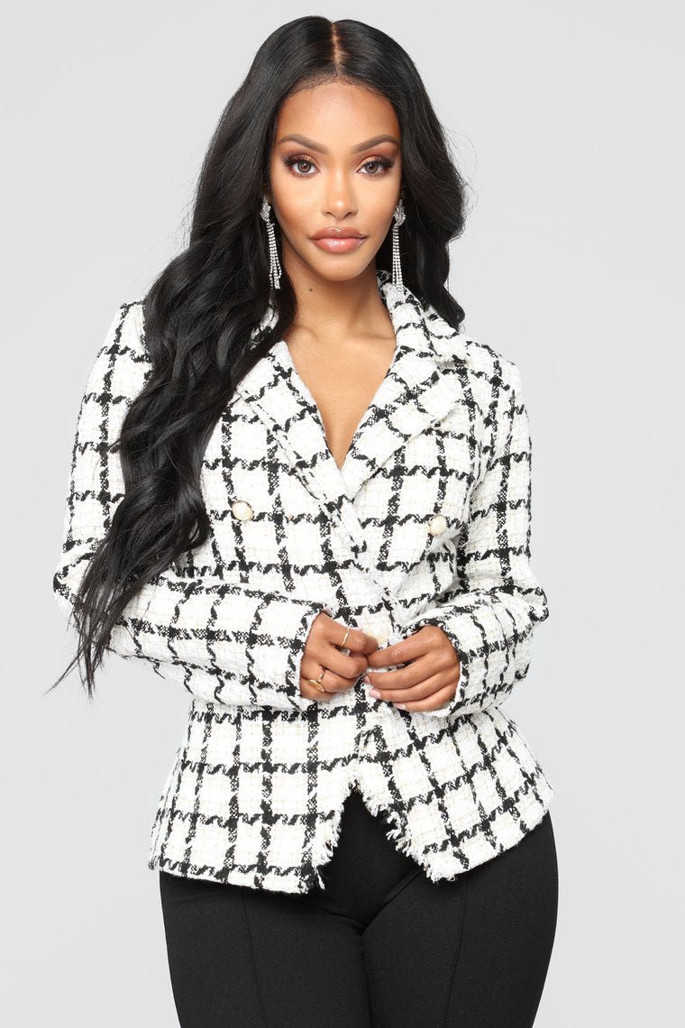 A Little Baggage Jacket - Black - jameswhite001