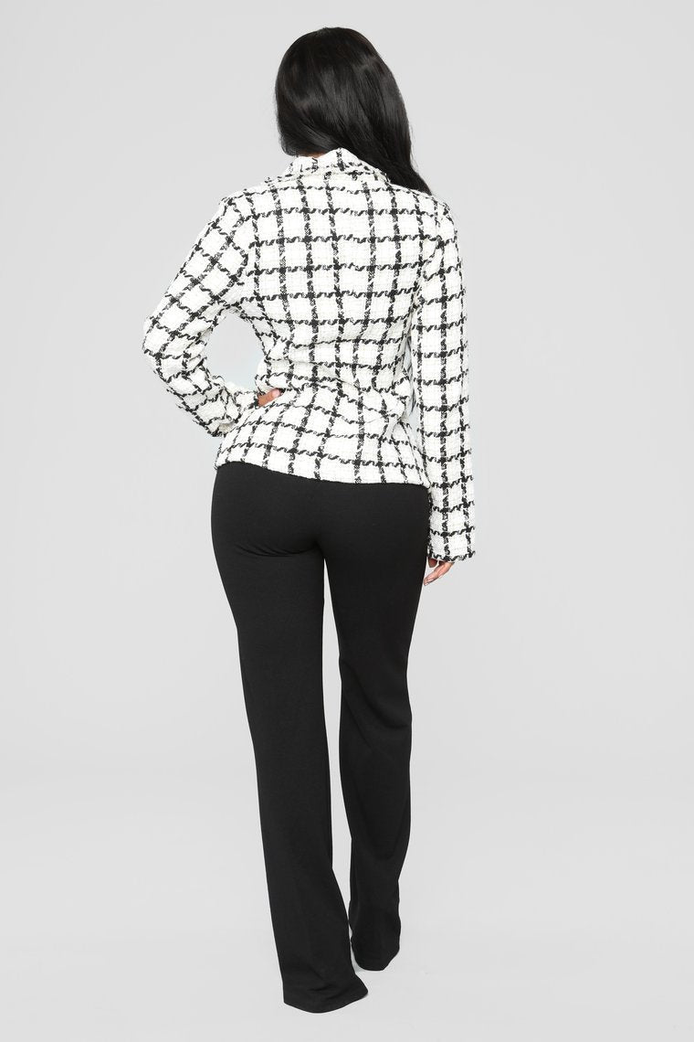 A Little Baggage Jacket - Black - jameswhite001