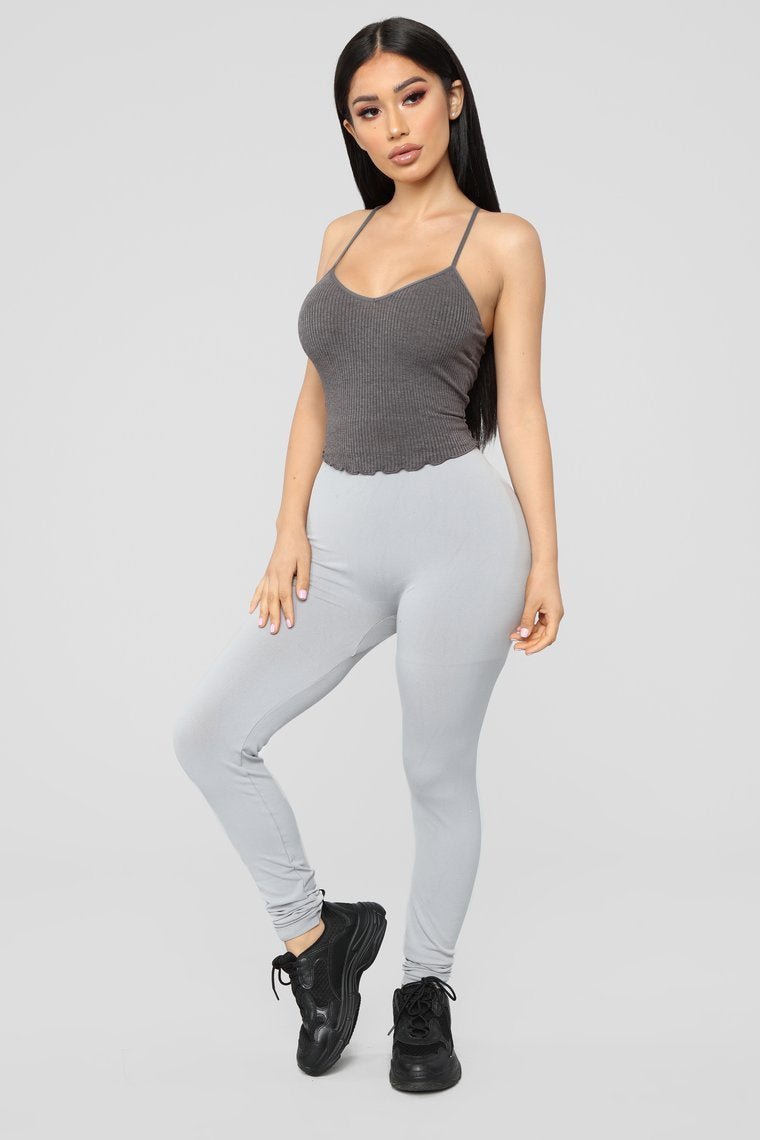 Above And Beyond Tank Top - Charcoal - jameswhite001