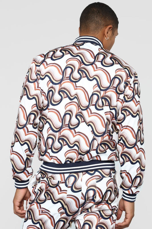 All About The Waves Track Jacket - MultiColor - jameswhite001