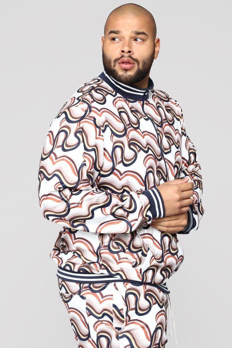 All About The Waves Track Jacket - MultiColor - jameswhite001