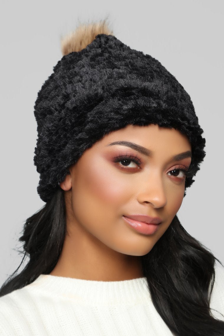 All Cozied Up Beanie - Black - jameswhite001