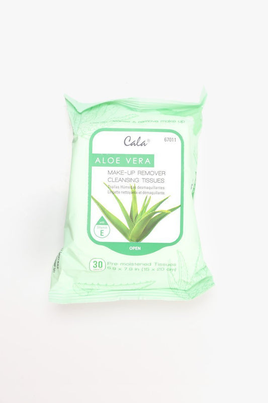 Aloe Vera Makeup Remover Wipes - Aloe - jameswhite001