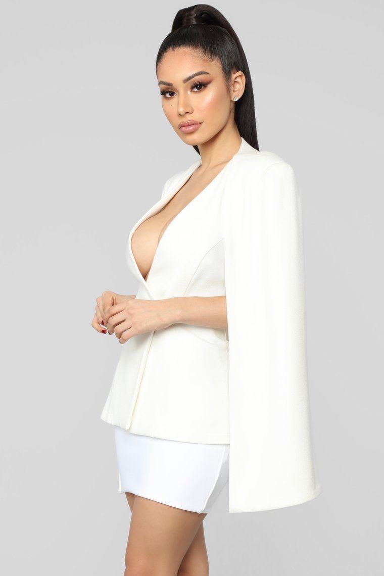 Angel City Blazer - White - jameswhite001