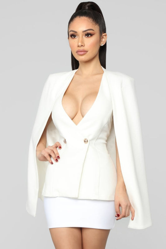 Angel City Blazer - White - jameswhite001