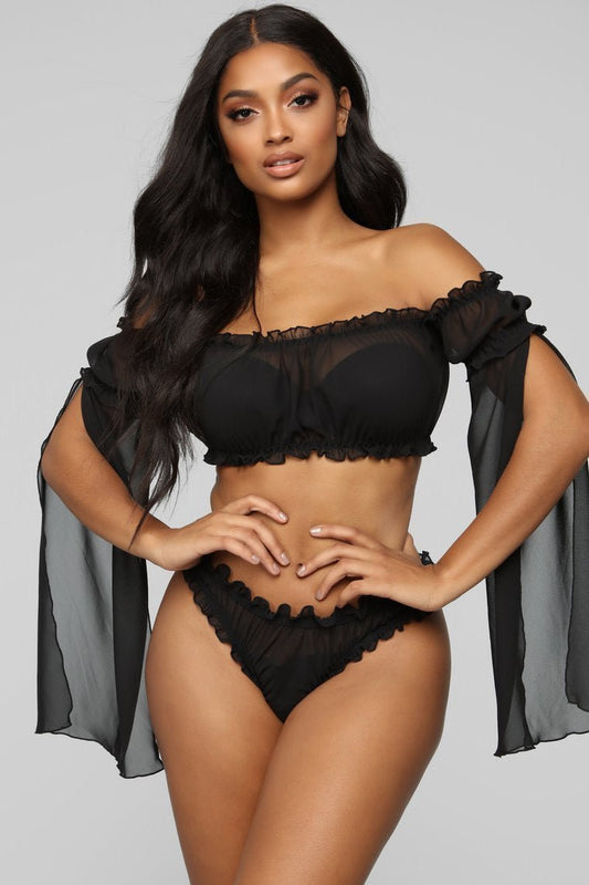 Baby It's Yours Set - Black - jameswhite001