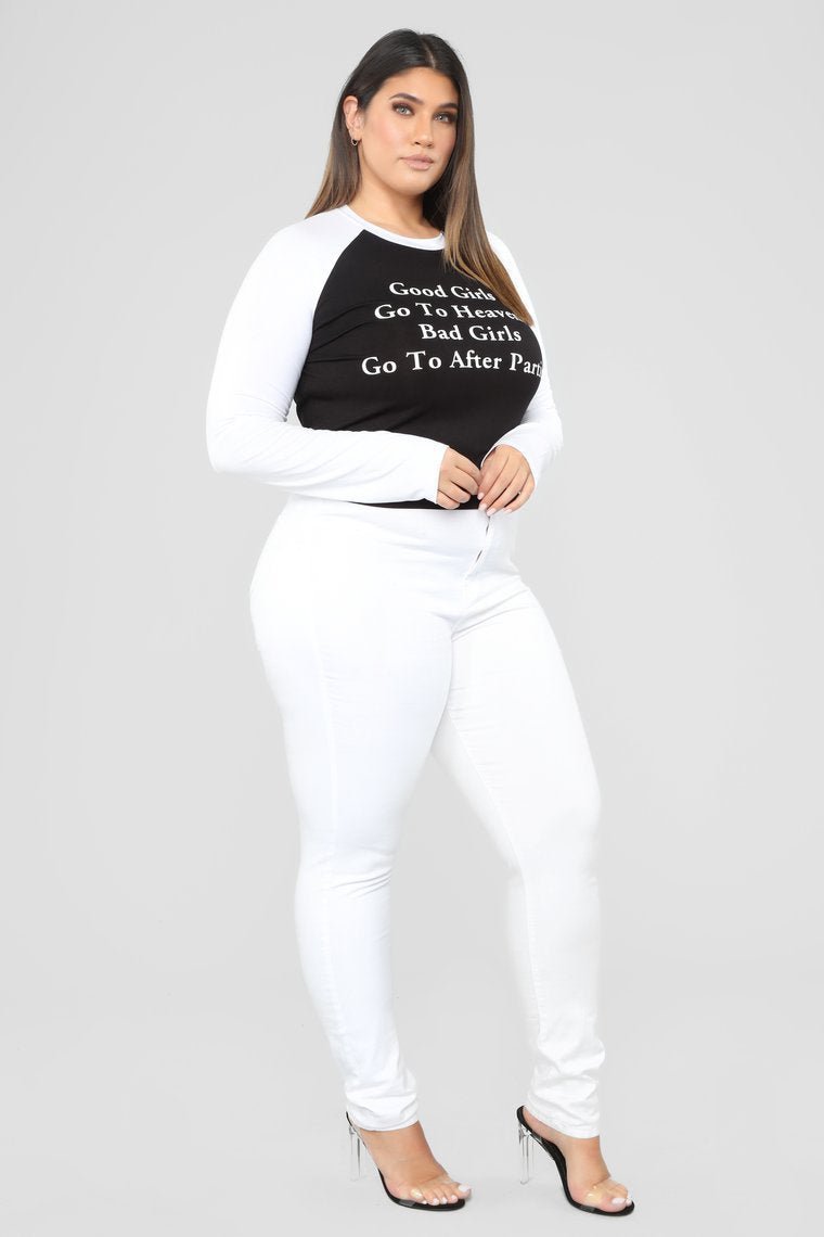 Bad Girls After Party - Black/White - jameswhite001