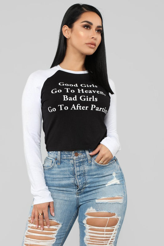 Bad Girls After Party - Black/White - jameswhite001