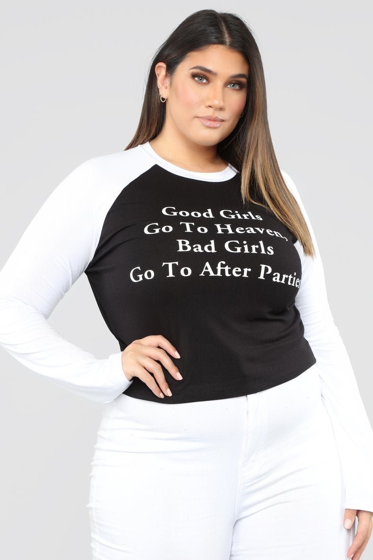 Bad Girls After Party - Black/White - jameswhite001