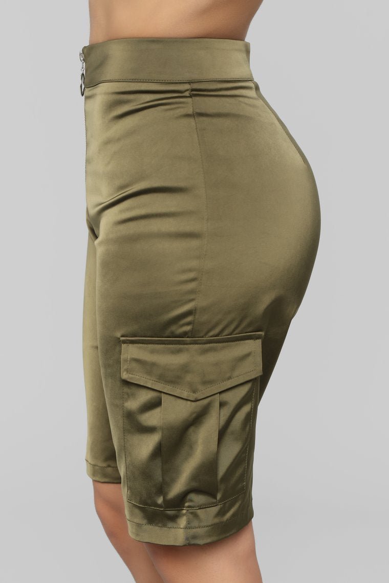 Bad Intentions Cargo Set - Olive - jameswhite001