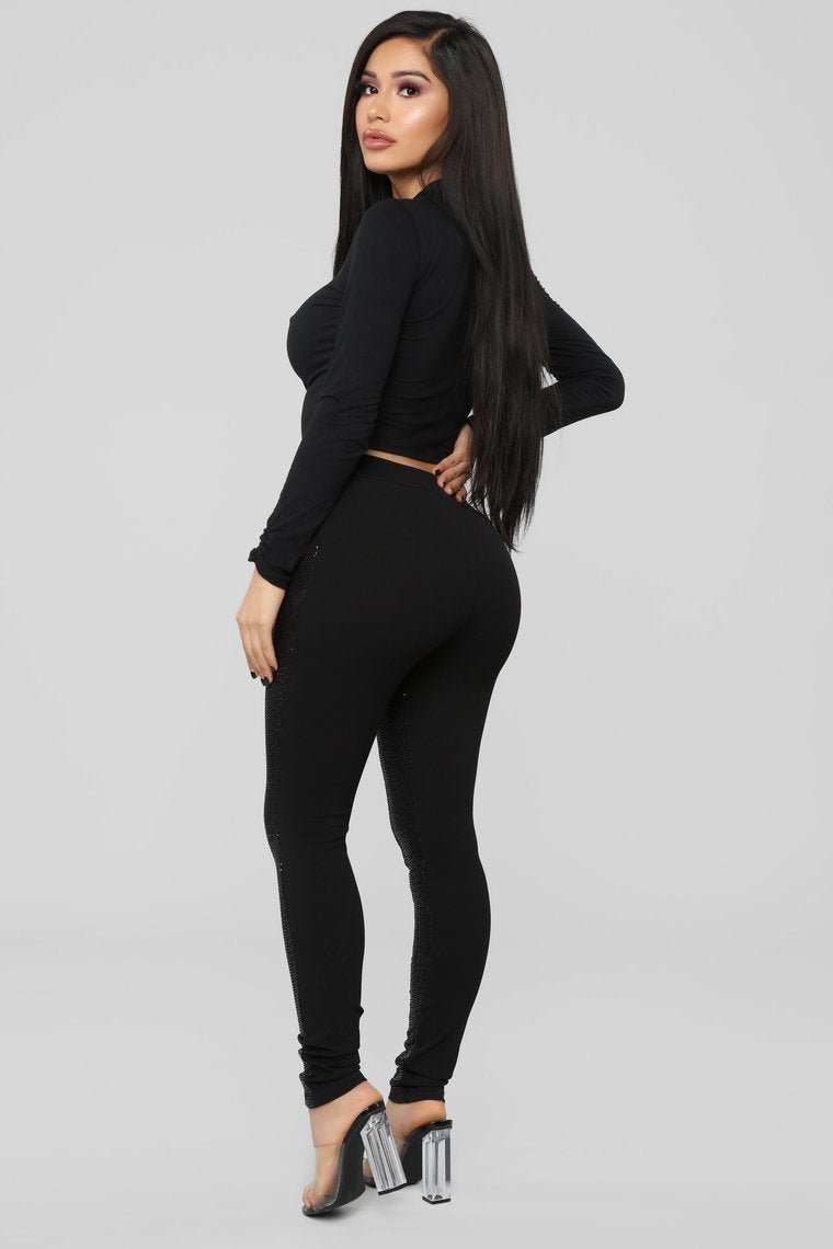 Bar Hopping Leggings - Black - jameswhite001