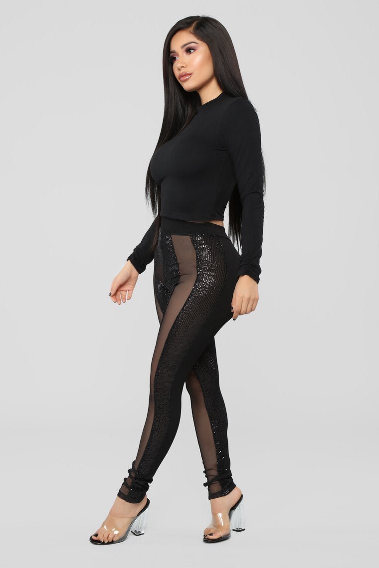 Bar Hopping Leggings - Black - jameswhite001