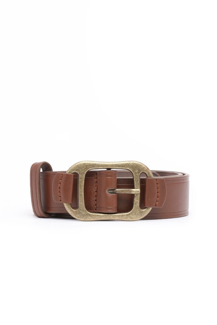 Basic Dad Belt - Brown - jameswhite001