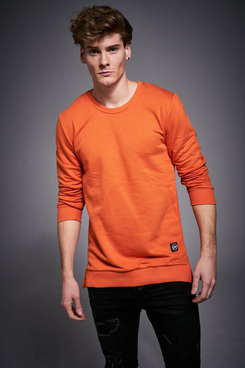 BASIC SLIM FIT SWEATSHIRT 3548 - jameswhite001