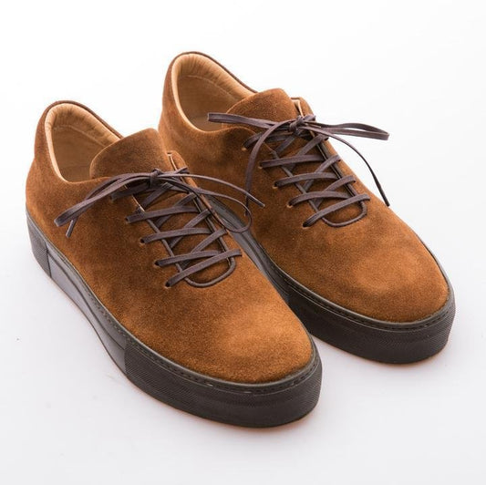 BEN - TOBACCO - WAXY SUEDE - jameswhite001