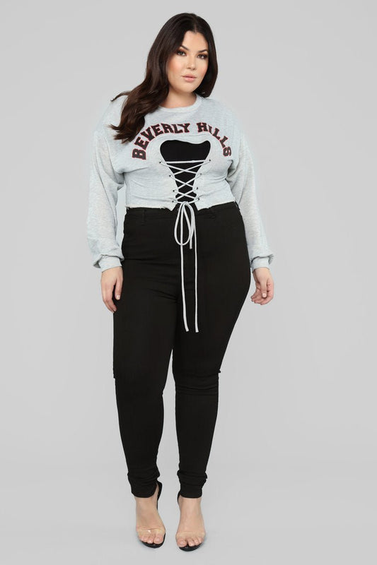 Beverly Hills Sweatshirt - Heather Grey - jameswhite001