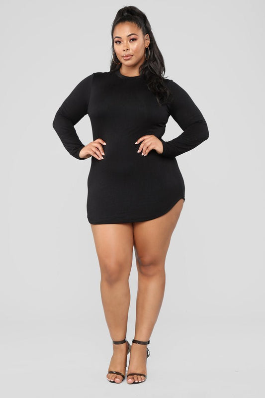 Beverly Hills Tunic - Black - jameswhite001