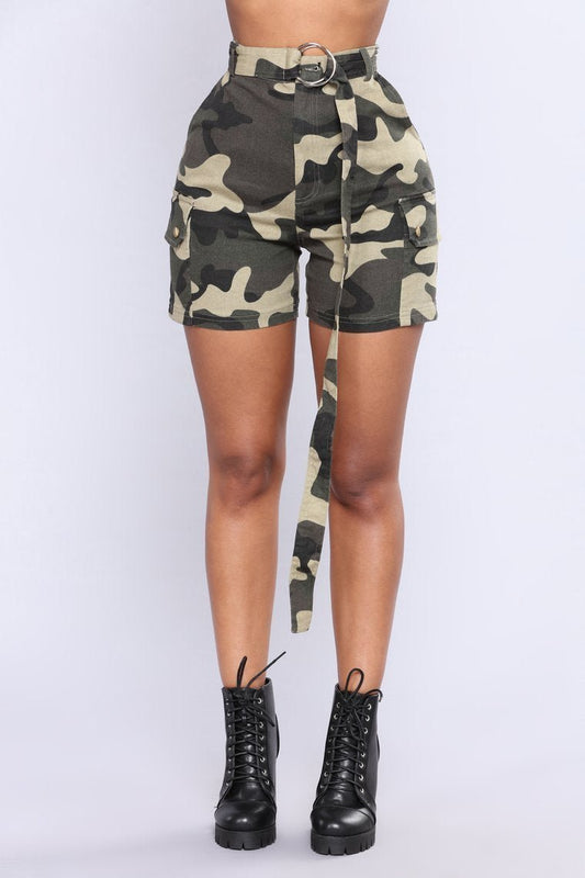 Bite The Bullet Camo Shorts - Camo - jameswhite001