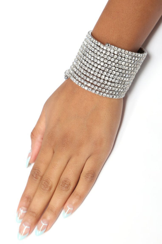 Blingin' On Them Bracelet - Silver - jameswhite001