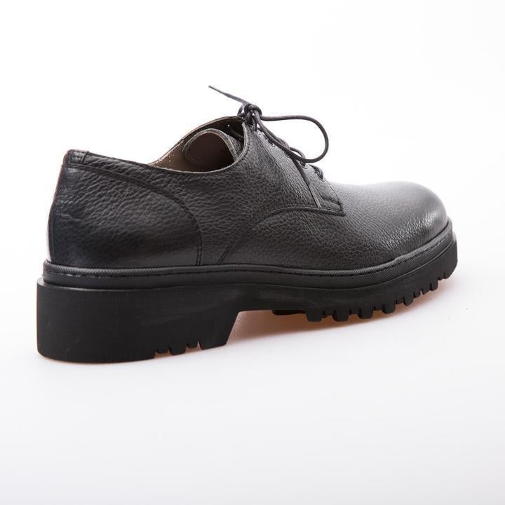 BOBBY - BLACK - CALF GRAIN LEATHER - jameswhite001