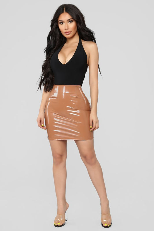 Boot Camp Skirt - Camel - jameswhite001