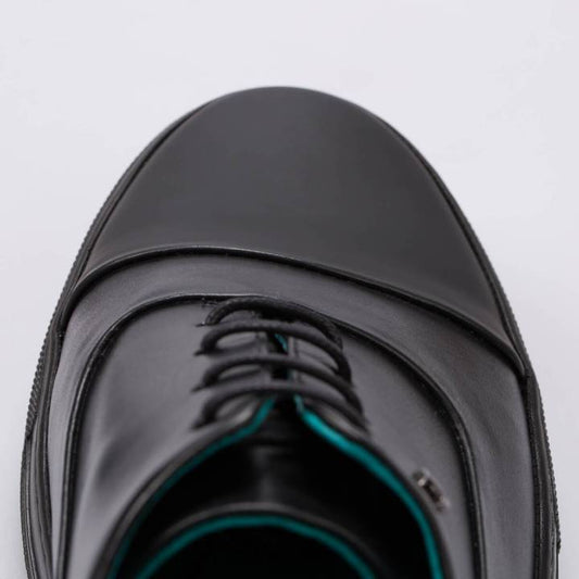 BRAD – LEATHER BLACK - jameswhite001