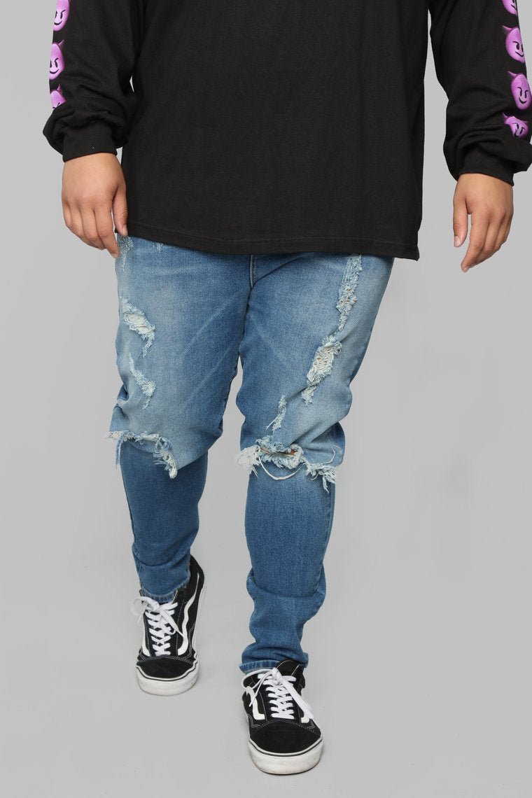 Brent Skinny Jeans - MediumWash - jameswhite001
