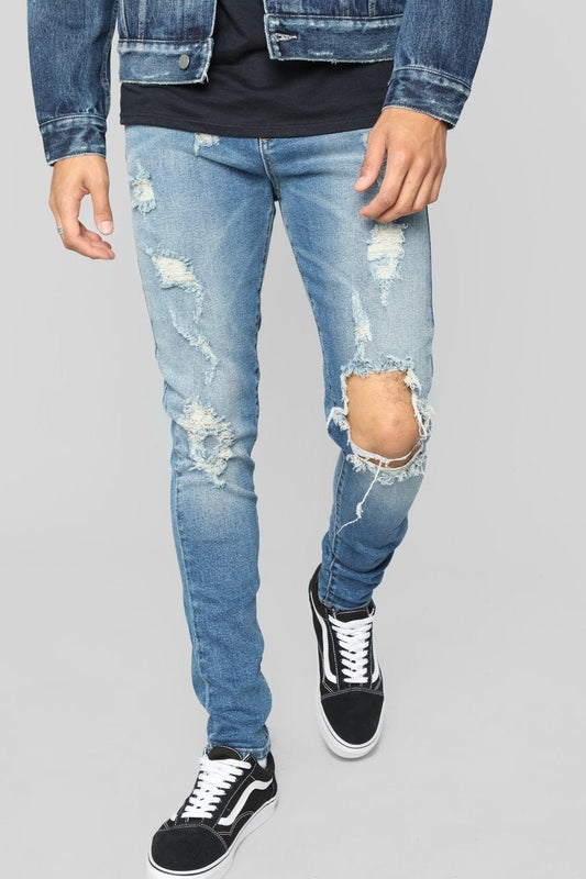 Brent Skinny Jeans - MediumWash - jameswhite001