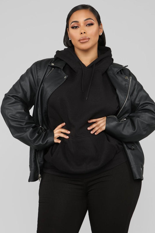 Broken Hearts Moto Jacket - Black - jameswhite001