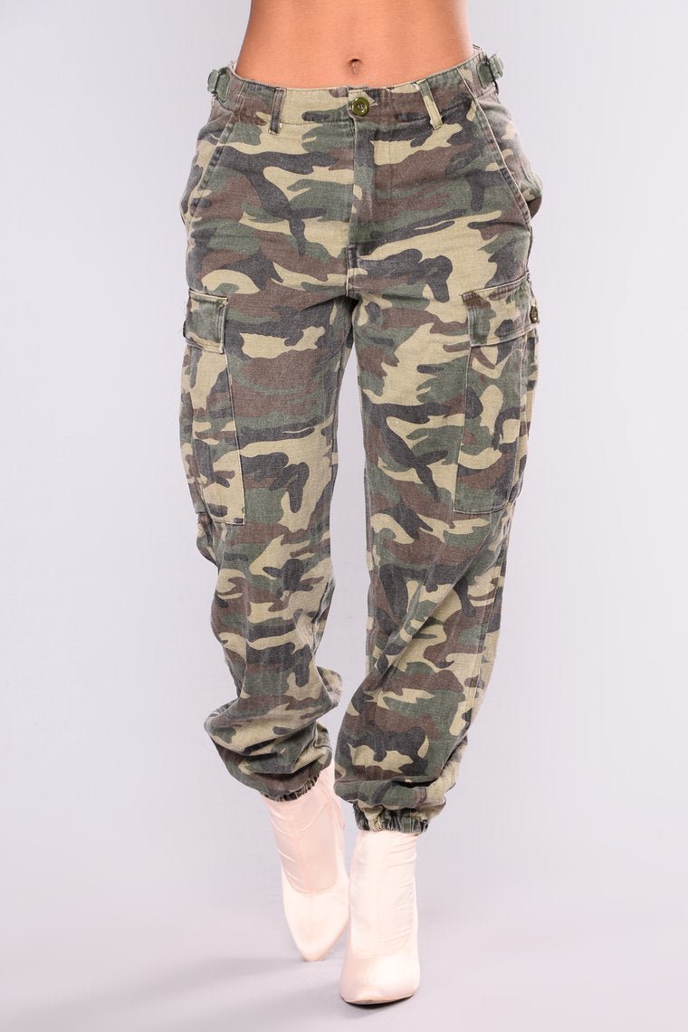 Cadet Kim Oversized Camo Pants - Camo - jameswhite001