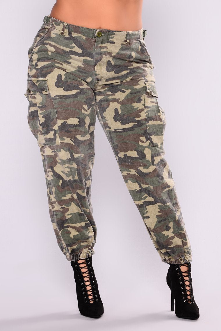 Cadet Kim Oversized Camo Pants - Camo - jameswhite001